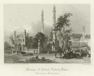 Moschee von Abdul Rahim Khan, Burhanpur, Indien